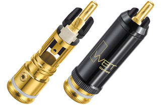 WBT RCA cinch cable connector WBT-0102 Cu White