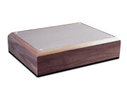 Hammond Real Walnut Chassis with Aluminum Top 330x254x76mm