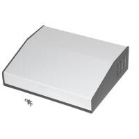 Hammond Sloped Aluminum & Steel Consoles 188x152x54mm