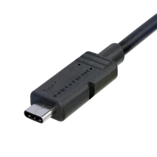 Neutrik NMK-20U-1 reversible USB Type-C cable with over molded flex relief