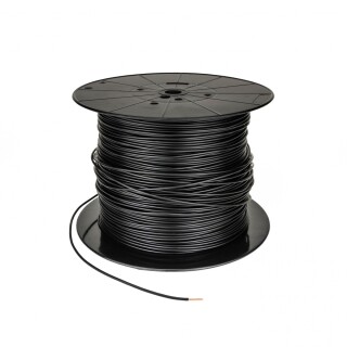 Angelique®Copper SolidCore Wire 2.0 mm black
