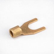 Fork Cable Lug M6 Copper goldplated F60,5G 2 x pairs