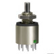 Elma MR50 1/2" Mini 1 x 10 Rotary Switch, 36°, non-shorting, 3Ncm