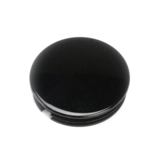 Classi Knob Caps 45mm Black Glossy None