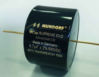 Mundorf MCap SUPREME EVO SilberGold.Öl