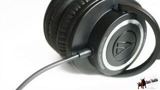 Audio-Technica ATH-M50s Studiokopfhörer (99dB, 3,5mm Klinkenstecker, 1,2m) schwarz