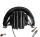 Audio-Technica ATH-M50s Studiokopfhörer (99dB, 3,5mm Klinkenstecker, 1,2m) schwarz
