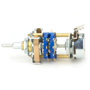 Modilog Classic Audio Rotary Switch Concentric 1 x 7, 10K Lin, Module 1073