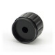 Aluminum Knob Tatto Black 30mm