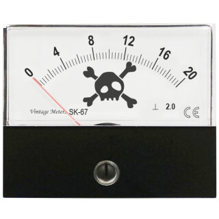 Vintage-Meters SKULL SK-67 Audio VU-Meter