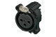 Neutrik NC3FAAH XLR Einbaubuchse, 3 Pol Female horizontal PCB