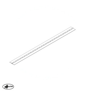 Aluminum Hinge AL-HI-2A 430x32mm