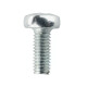 M3x10 Linsenkopfschraube, kreuz, vernickelt