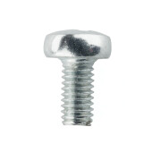 M3x6 Lens Phillips Head Screw galvanized