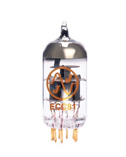 JJ ECC81 / 12AT7 Gold Röhre