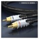 HICON Cinch-Cabke RCA Phonocable Pair, Ambience Series