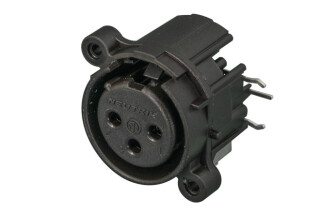 Neutrik NC3FAHR1-0 XLR Chassis Connector