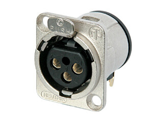 Neutrik NC3FD-H XLR Chassis Connector