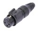 Neutrik NC3FX-HD-B XLR Cable Connector