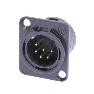 Neutrik NC6MD-L-B-1 XLR Chassis Connector