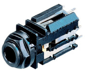 Neutrik NJ2FD-V Vertikale 6.35 mm Klinkenbuchsen