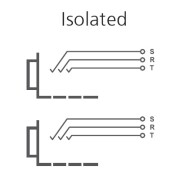 Neutrik NPPA-TT-S-I NPPA - 96 Bantam (TT) Panel