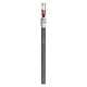 Speaker Cable Meridian Install SP225; 2 x 2,50 mm²; FRNC, shielded Ø 8,30 mm dark grey