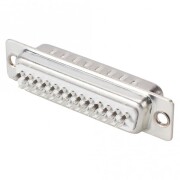 SUB-D Stifteinsatz 25 Pol mit Lötkelchen