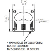 Sifam Vintage AL15 Retro VU-Meter, beleuchtet