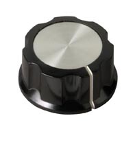 Daka-Ware Instrument Control Knob 1100 Black