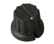 Daka-Ware Instrument Control Knob 1145 Black