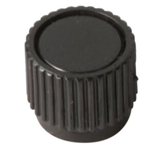 Daka-Ware Instrument Control Knob 8070 Black