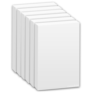 6 Pieces CARUSO-ISO-BOND® 50mm WLG 035 Broadband Absorber fleece plate 1200x600x50mm