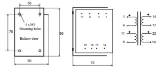 Lundahl LL2753Ag transformer