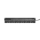19" power strip 6-way, individually switchable and protected