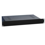 19" Housing 1 U rackmount with Vent Slots