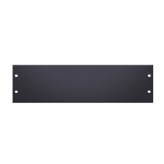 19" U-shaped Rack Panel 3 U aluminium