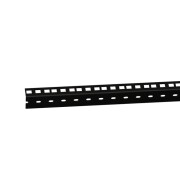Heavy duty Rack Strip black 8 U