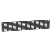 19" U-shaped ventilation panel with horizontal...