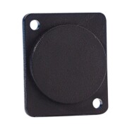 Plastic Blank Panel black