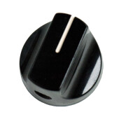 Bakelite vintage turning Knob, black