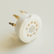Tube Socket Noval Ceramic Print 9-Pin