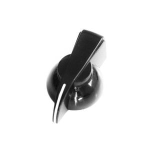 Bakelit Chicken Head Drehknopf 1104, schwarz