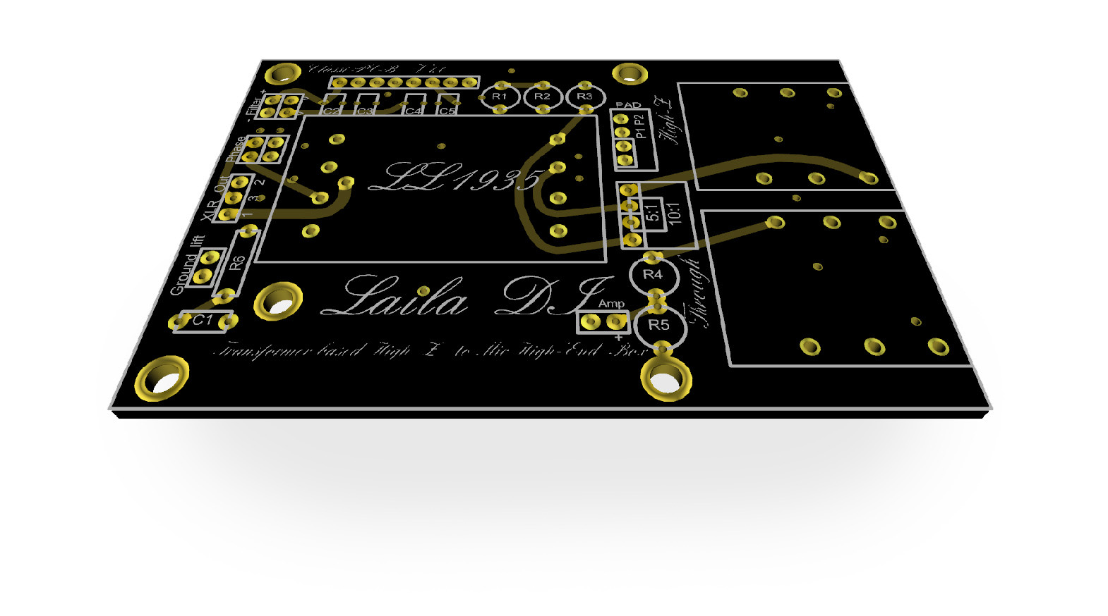 Best DI Box - LL1935 DI Box Kit Laila